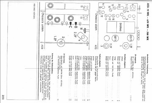 79WK; AEG Radios Allg. (ID = 6396) Radio