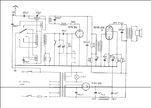 AEG Geadux 34WLK; AEG Radios Allg. (ID = 5971) Radio