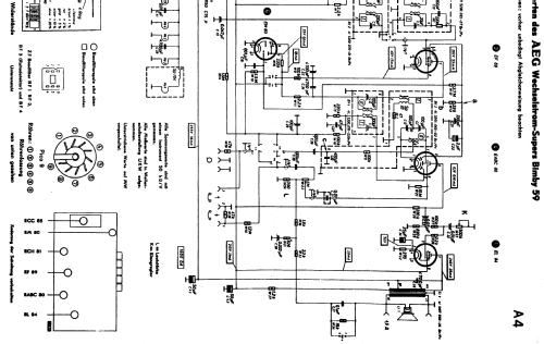 Bimby 59; AEG Radios Allg. (ID = 1268788) Radio