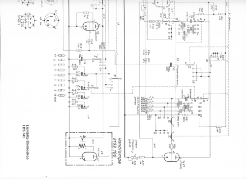 Lichtblitz-Stroboskop LBS141 - E-Nr. 2306-71142; AEG Radios Allg. (ID = 1569706) Equipment