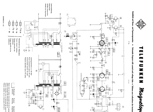 Magnetophon 75 de Luxe; AEG Radios Allg. (ID = 2570559) R-Player