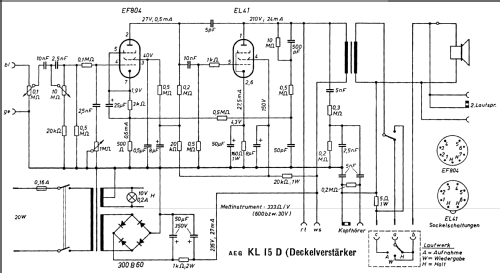 Magnetophon KL15; AEG Radios Allg. (ID = 716767) Reg-Riprod