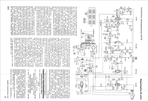 Magnetophon KL65KS; AEG Radios Allg. (ID = 2575788) R-Player