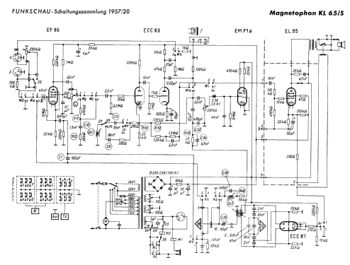 Magnetophon KL65KS; AEG Radios Allg. (ID = 2575790) Ton-Bild