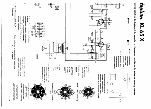 Magnetophon KL65KX; AEG Radios Allg. (ID = 219249) R-Player