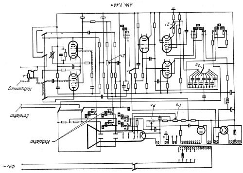 Oszillograph EO 1/100/2Z; AEG Radios Allg. (ID = 1877647) Equipment