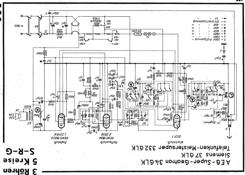 Super-Geador 34GS ; AEG Radios Allg. (ID = 13380) Radio