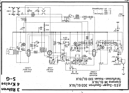 Super-Geatron 303GL; AEG Radios Allg. (ID = 13344) Radio