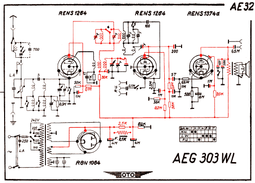 Super-Geatron 303WL; AEG Radios Allg. (ID = 2945918) Radio