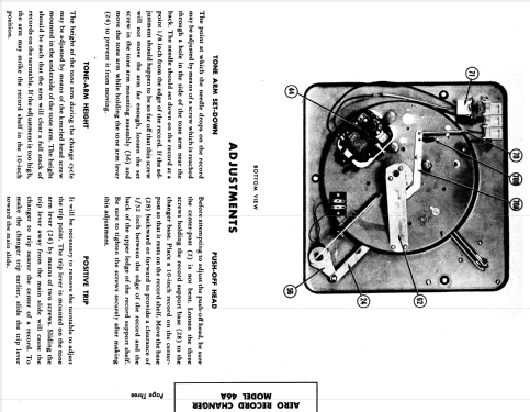 Record Changer 46A; Aero Metal Products (ID = 836518) R-Player