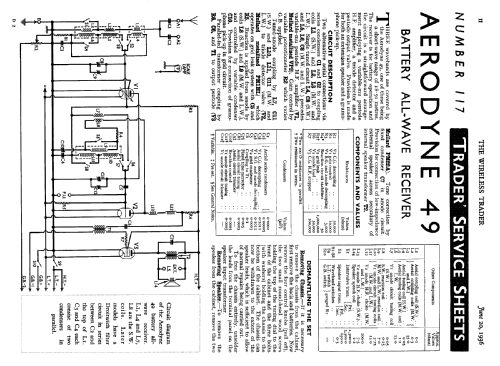 49; Aerodyne Brand, (ID = 1029152) Radio