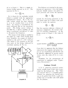 Capacitance-/Resistance-Bridge 76; Aerovox Wireless (ID = 2955392) Ausrüstung