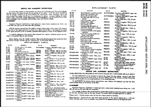 R-546 ; Affiliated Retailers (ID = 372599) Radio