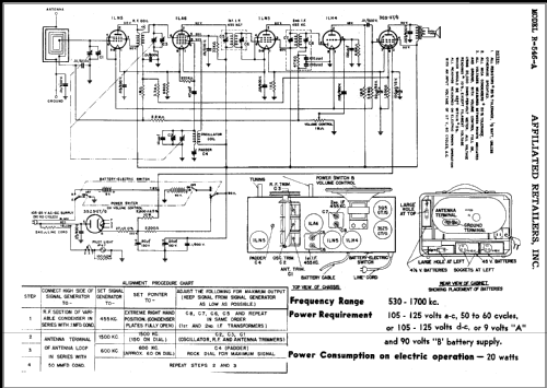 R-546A ; Affiliated Retailers (ID = 372595) Radio