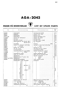 2042; AGA and Aga-Baltic (ID = 2741342) Radio