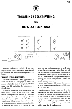 551B; AGA and Aga-Baltic (ID = 2733550) Radio