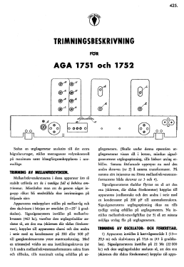 AGA 1752; AGA and Aga-Baltic (ID = 2734557) Radio