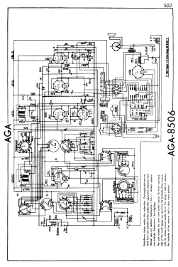 Lilla Orkester 8508; AGA and Aga-Baltic (ID = 2730406) Radio