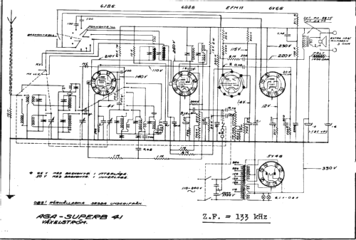 Superb 41; AGA and Aga-Baltic (ID = 13678) Radio