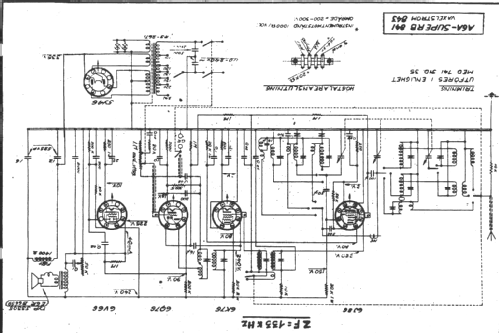 Superb 841; AGA and Aga-Baltic (ID = 13671) Radio