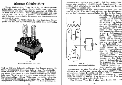 Ladegleichrichter He6; Ahemo-Werkstätten; (ID = 1425502) Fuente-Al