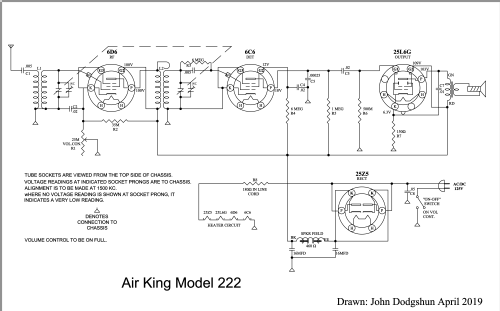 222 ; Air King Products Co (ID = 2379776) Radio