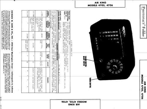 4706 'Regent' Ch= 467; Air King Products Co (ID = 510673) Radio