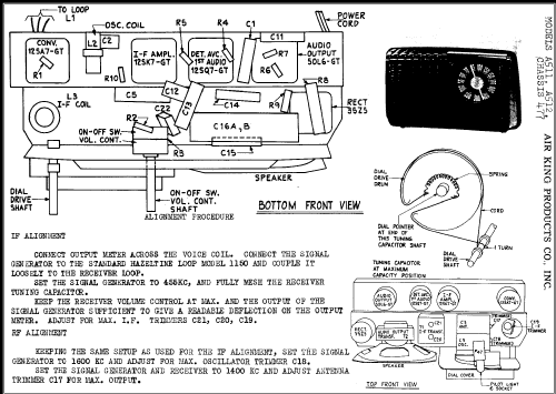 A-512 'Prince' Ch= 477; Air King Products Co (ID = 322950) Radio