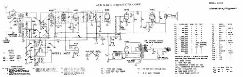 X837 ; Air King Products Co (ID = 485648) Radio