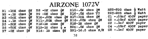 1072V; Airzone 1931 Ltd.; (ID = 2080205) Radio