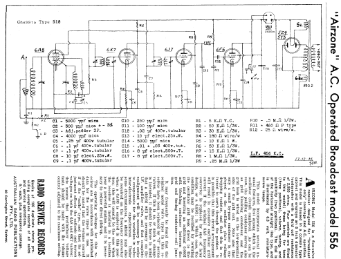 556 Ch= 518; Airzone 1931 Ltd.; (ID = 1945295) Radio