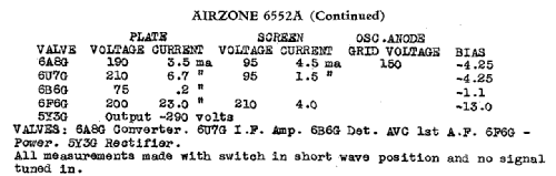 Concert Star 6552A; Airzone 1931 Ltd.; (ID = 2080199) Radio