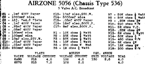 Symphony Leader 5056 Ch= 536; Airzone 1931 Ltd.; (ID = 1611406) Radio