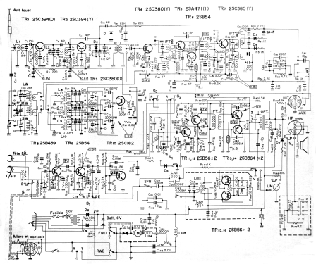 3 Band Radio Recorder TPR-101; Aiwa Co. Ltd.; Tokyo (ID = 2976090) Radio