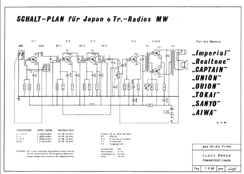 AR-670; Aiwa Co. Ltd.; Tokyo (ID = 895656) Radio