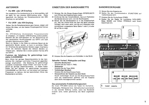 Multi band radio cassette TPR-300A; Aiwa Co. Ltd.; Tokyo (ID = 1529402) Radio