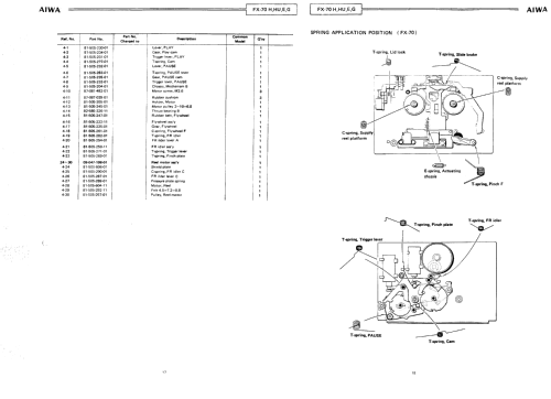 Stereo Integrated Amplifier MX-70; Aiwa Co. Ltd.; Tokyo (ID = 2483768) Ampl/Mixer