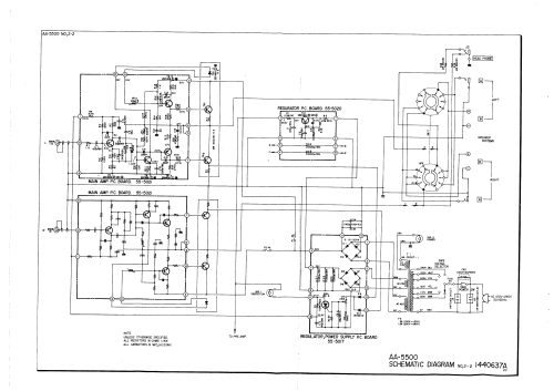 Solid State Stereo Pre-Main Amplifier AA-5000; Akai Electric Co., (ID = 2489893) Ampl/Mixer