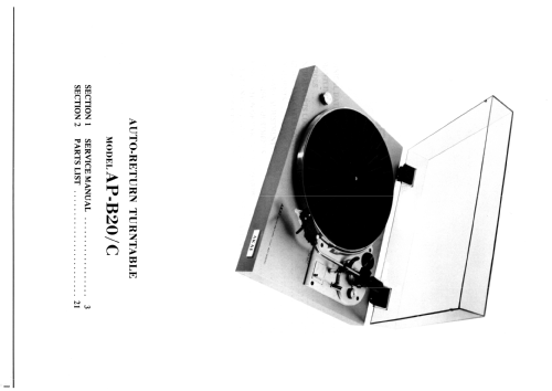 AP-B20C, CS; Akai Electric Co., (ID = 1922552) Ton-Bild