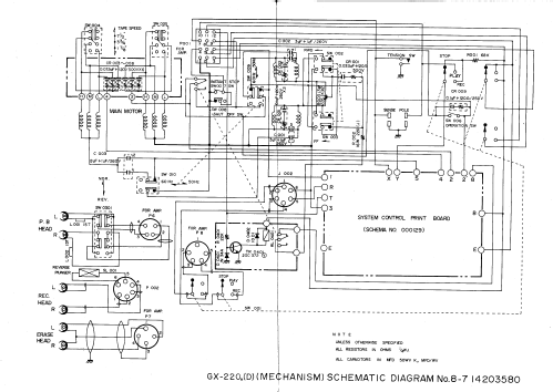 GX-220D; Akai Electric Co., (ID = 858450) Enrég.-R