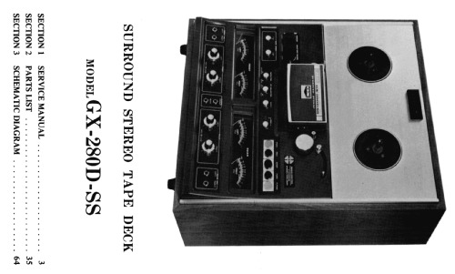 GX-280-D-SS; Akai Electric Co., (ID = 1629202) R-Player