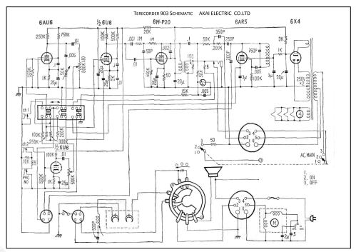Terecorder 903; Akai Electric Co., (ID = 1827551) Ton-Bild