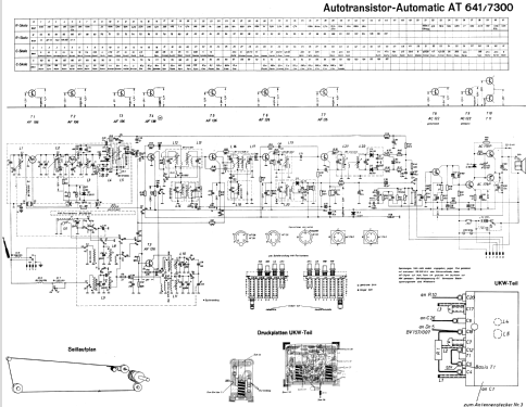 Autotransistor automatic AT641/7300; Akkord-Radio + (ID = 811212) Radio