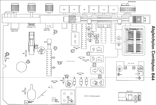 Combiphon 844 / 7600; Akkord-Radio + (ID = 1012374) Radio