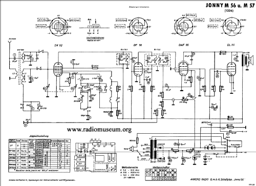 Jonny M57; Akkord-Radio + (ID = 39736) Radio