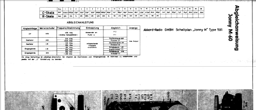 Jonny M60 500/2600; Akkord-Radio + (ID = 807711) Radio