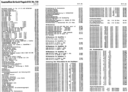 Pinguin U58; Akkord-Radio + (ID = 823698) Radio