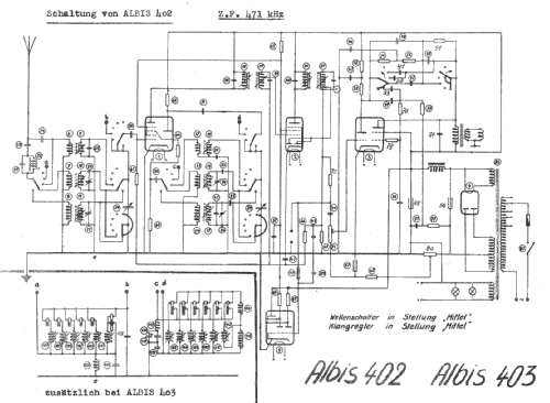 402D; Albis, Albiswerke AG (ID = 16063) Radio