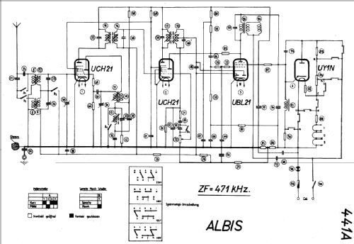 441A; Albis, Albiswerke AG (ID = 16318) Radio