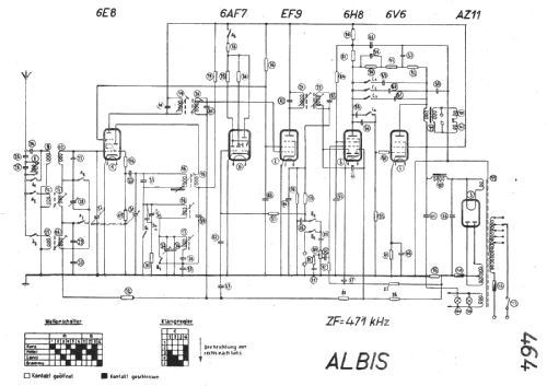 464G; Albis, Albiswerke AG (ID = 16374) Radio